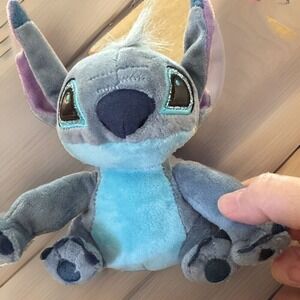Beanie Baby Stitch  Ty Sparkle Disney Lilo‎ & Stitch Alien 6" Stuffed Plush